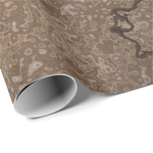 Knäckt brunt ägg presentpapper