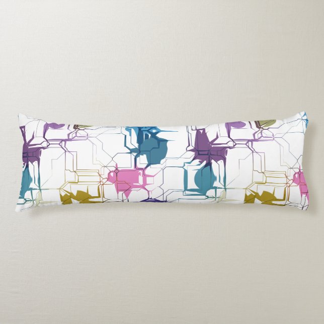 Knäckt vägg kroppskudde (Framsidan)