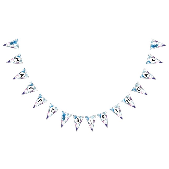 Knäckt vägg vimplar (Alla)