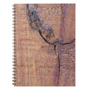 Knäckt Wood anteckningsbok