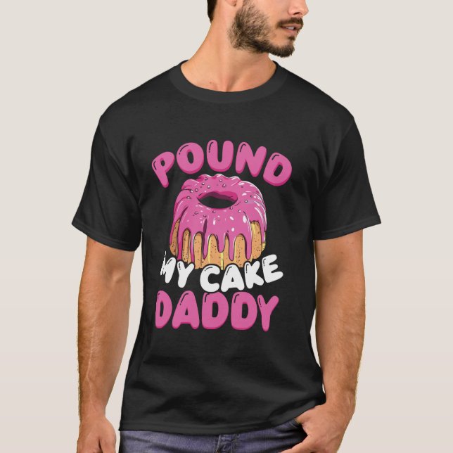 Knåda Min Tårta Pappa T Shirt (Framsida)
