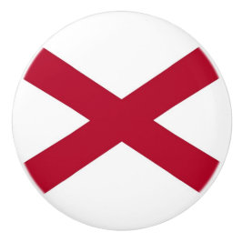 Knådknapp med flagga av Alabama, USA Knopp