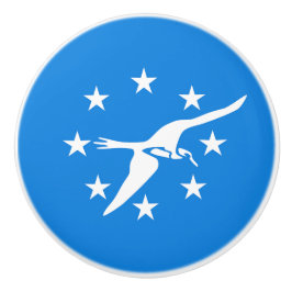 Knådknapp med flagga av Corpus Christi, USA Knopp