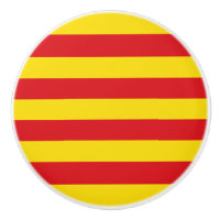 Knådknapp med flagga av Katalonien
