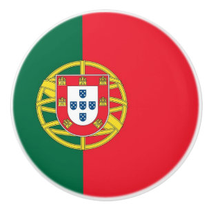 Knådknapp med flagga av Portugal Knopp