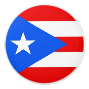 Knådknapp med flagga av Puerto Rico, USA Knopp