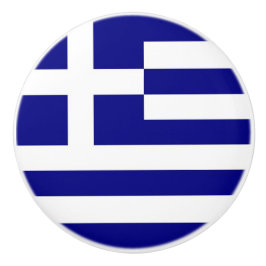 Knådknapp med Greklands flagga Knopp