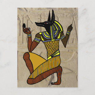 Knäfalla Anubis vykort