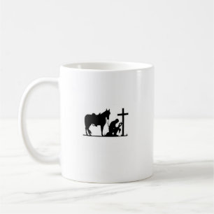 Knäfalla cowboyen kaffemugg