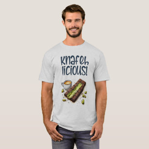 Knafehlicious Chocolate Kunafa Pistachio-kaffe T Shirt