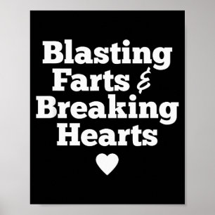 Knalande fjärtar & brutna hjärtan Rolig Valenti Poster