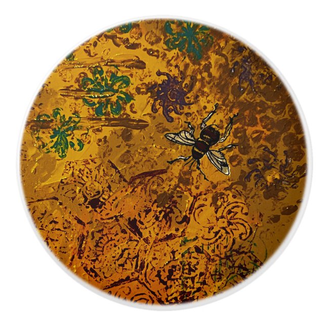 Knapp av honungsbin knopp (Framsidan)