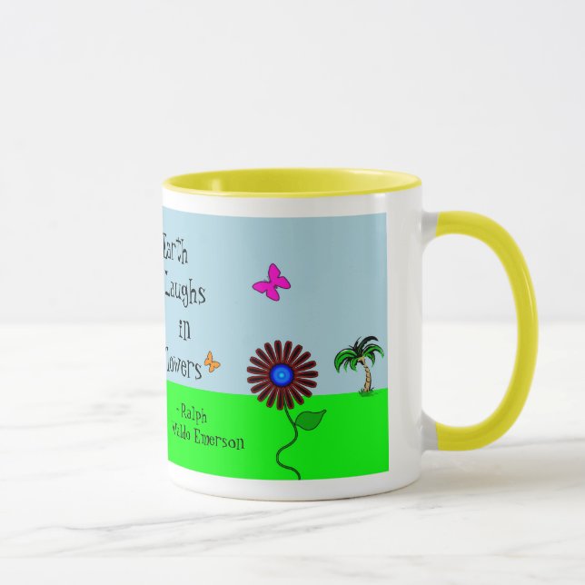 "Knäpp blomma mugg (Höger)
