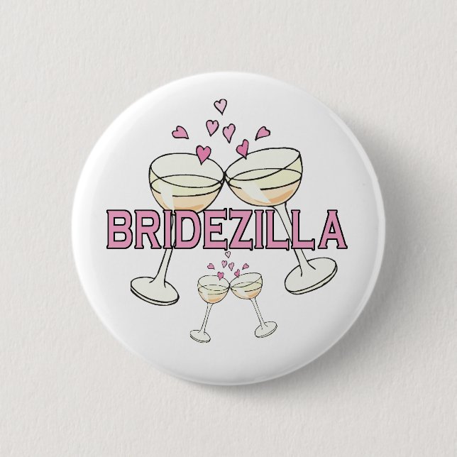 Knapp: Bridezilla Knapp (Framsida)