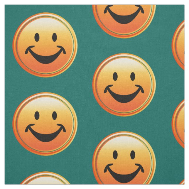 Knapp Dots - orange din backg. & idé Tyg (Provkarta)