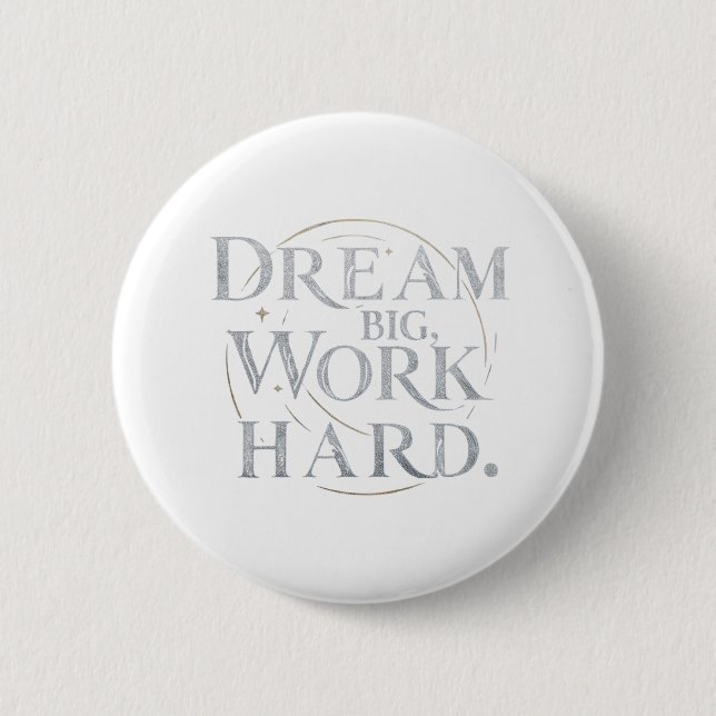 Knapp - Dream Big, Work Hard (Framsida)