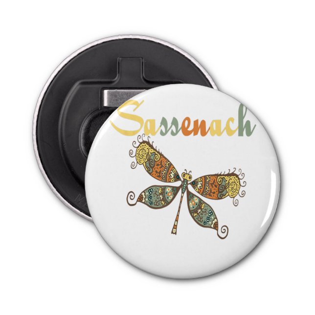 Knapp Flasköppnare med magnet (Framsidan)