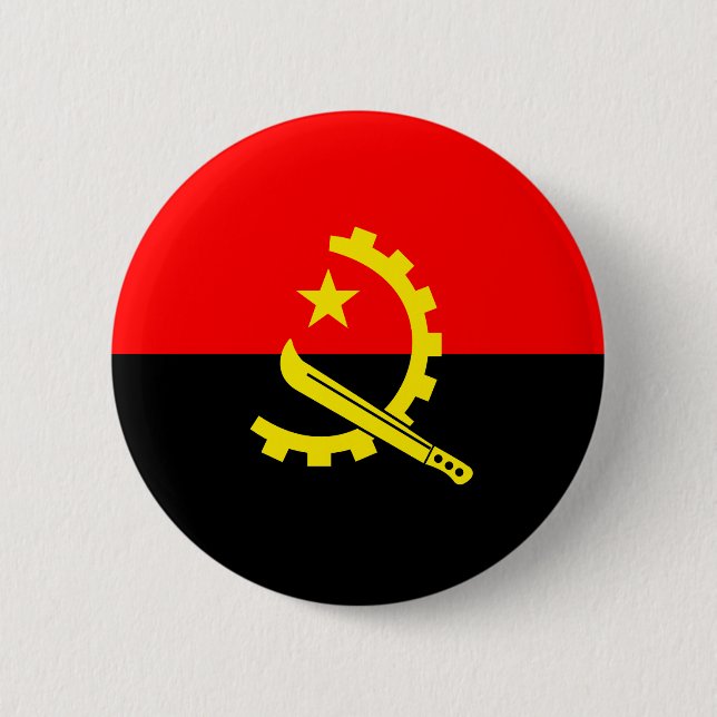knapp för angola flagga (Framsida)