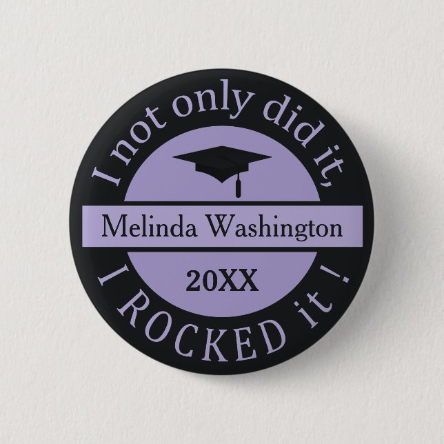 Knapp för användarnamn och år för studenten (Framsida)