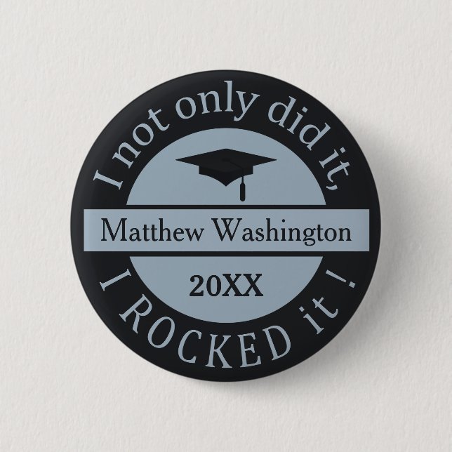 Knapp för användarnamn och år för studenten (Framsida)