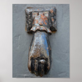 Knapp för armeringsdörr poster