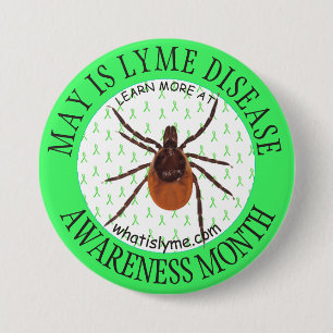 Knapp för att öka medvetenheten om Lyme Disease Må