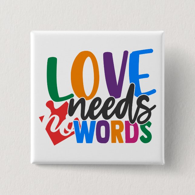 Knapp för autism (Framsida)