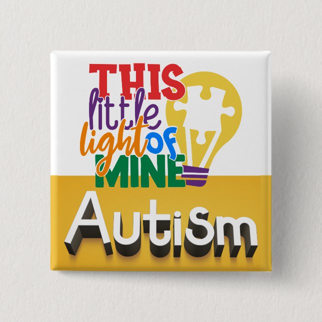 Knapp för autism (Framsida)
