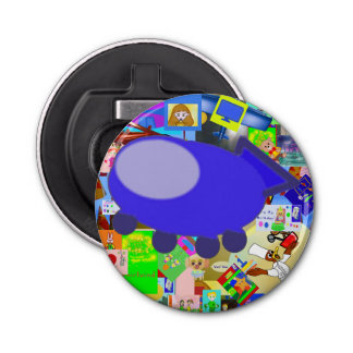 Knapp för blanksteg Öppnare flaska