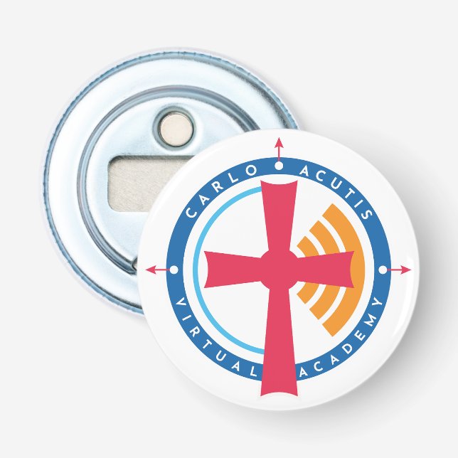 Knapp för CAVA-ikon/Pin Flasköppnare (Framsidan)