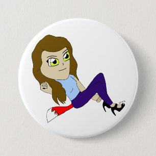 knapp för chibi-foxy-flicka
