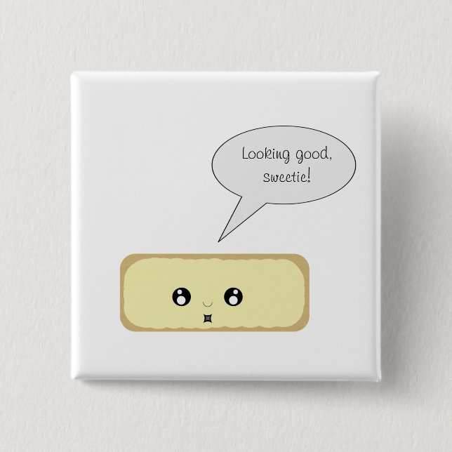 Knapp för Complimentary Donut (Framsida)