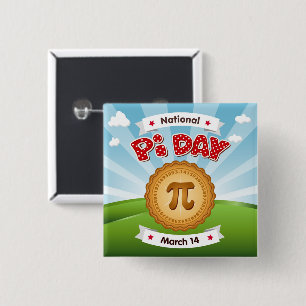 Knapp för coola-Pi-dag