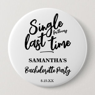 Knapp för det minimalistiska Bachelorette-partiet