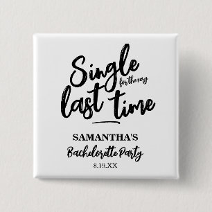 Knapp för det minimalistiska Bachelorette-partiet