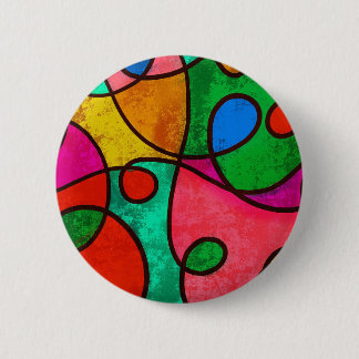 Knapp för etnisk stamafrikansk flerfärgad konst