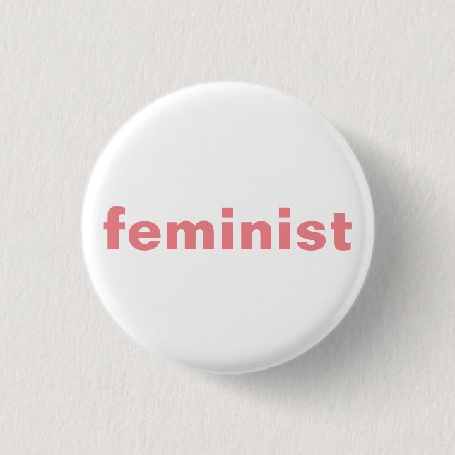 knapp för feministisk flicka (Framsida)