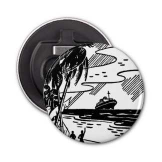 Knapp för Frakt av återro-kryssning Flasköppnare