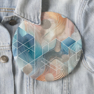 Knapp för geometrisk Abstrakt - modern design