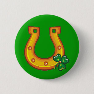 Knapp för hästskon på St. Patrick's Day