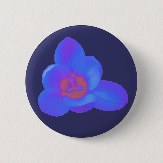 Knapp för Hett och Kall av krokblomma (Framsida)