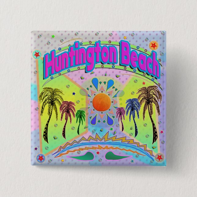 Knapp för Huntington Beach Lugn Desire (Framsida)
