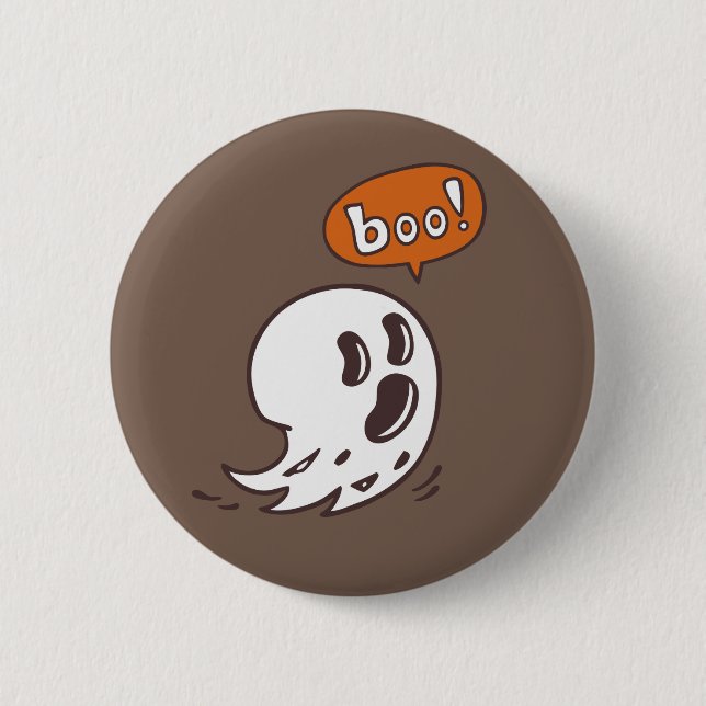 Knapp för illustration av fungerande Ghost Boo (Framsida)