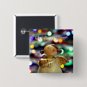 Knapp för julCheer Lycklig Angel