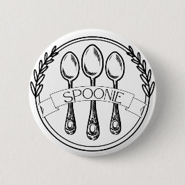 Knapp för kännedom om Spoonie Chronic Sjukdom