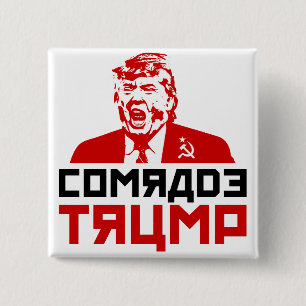 Knapp för kantutjämning "COMRADE TRUMP"