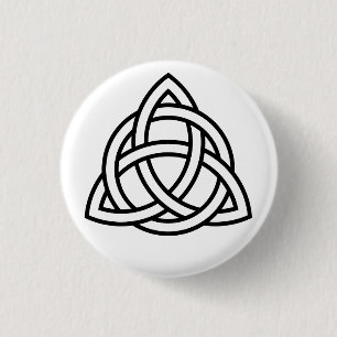 Knapp för keltisk triquetra (trinity)