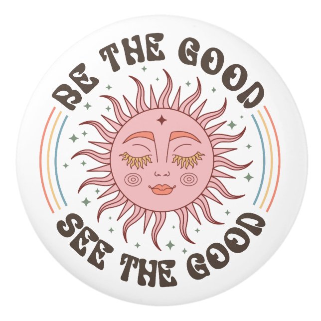 Knapp för keramiska dörrar - unik dekoder knopp (Framsidan)