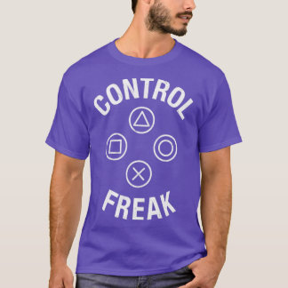 Knapp för kontroll av videospelskonsol för Freak T Shirt