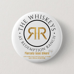 Knapp för Logotyp av inlösen Ranch Whiskeys